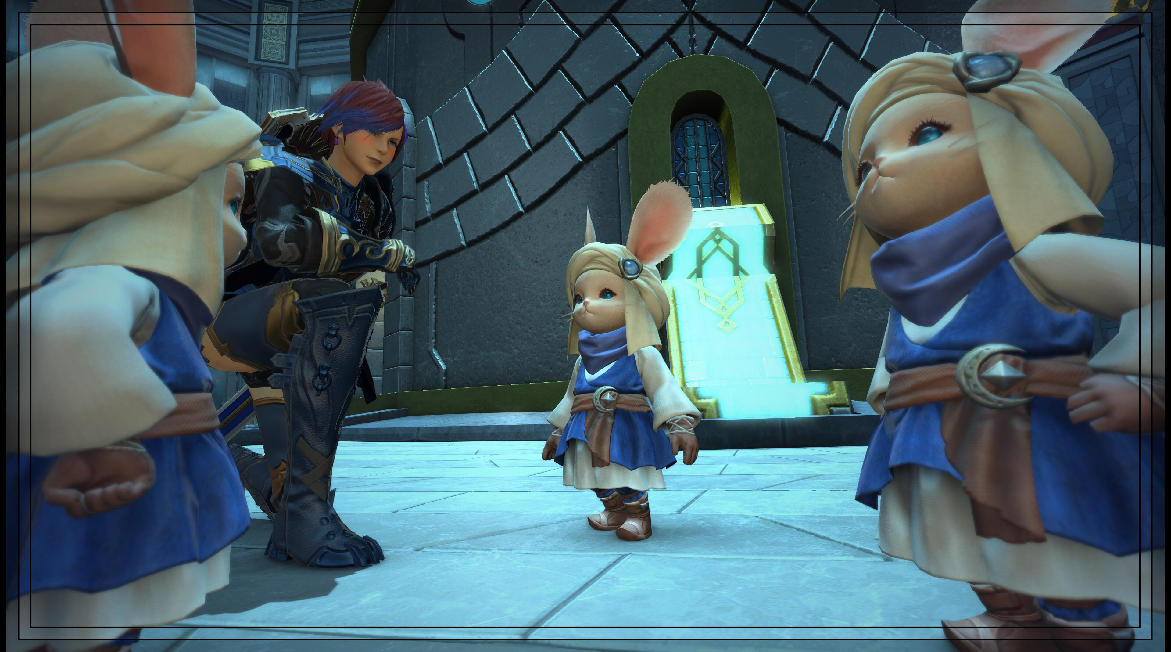 A strategic meeting, to gain some insight (vanilla pose)