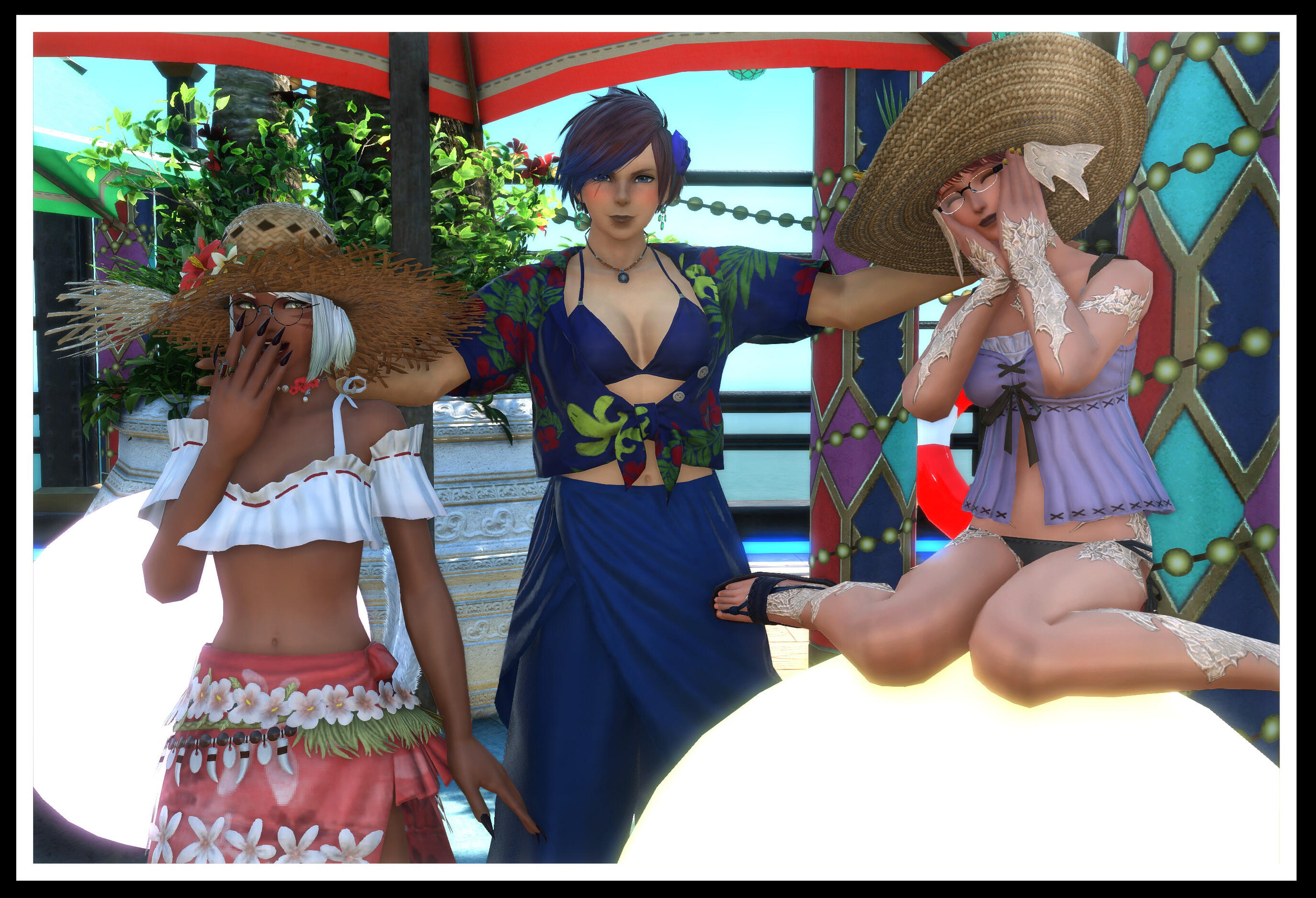 Sunny times with friends, a true delight