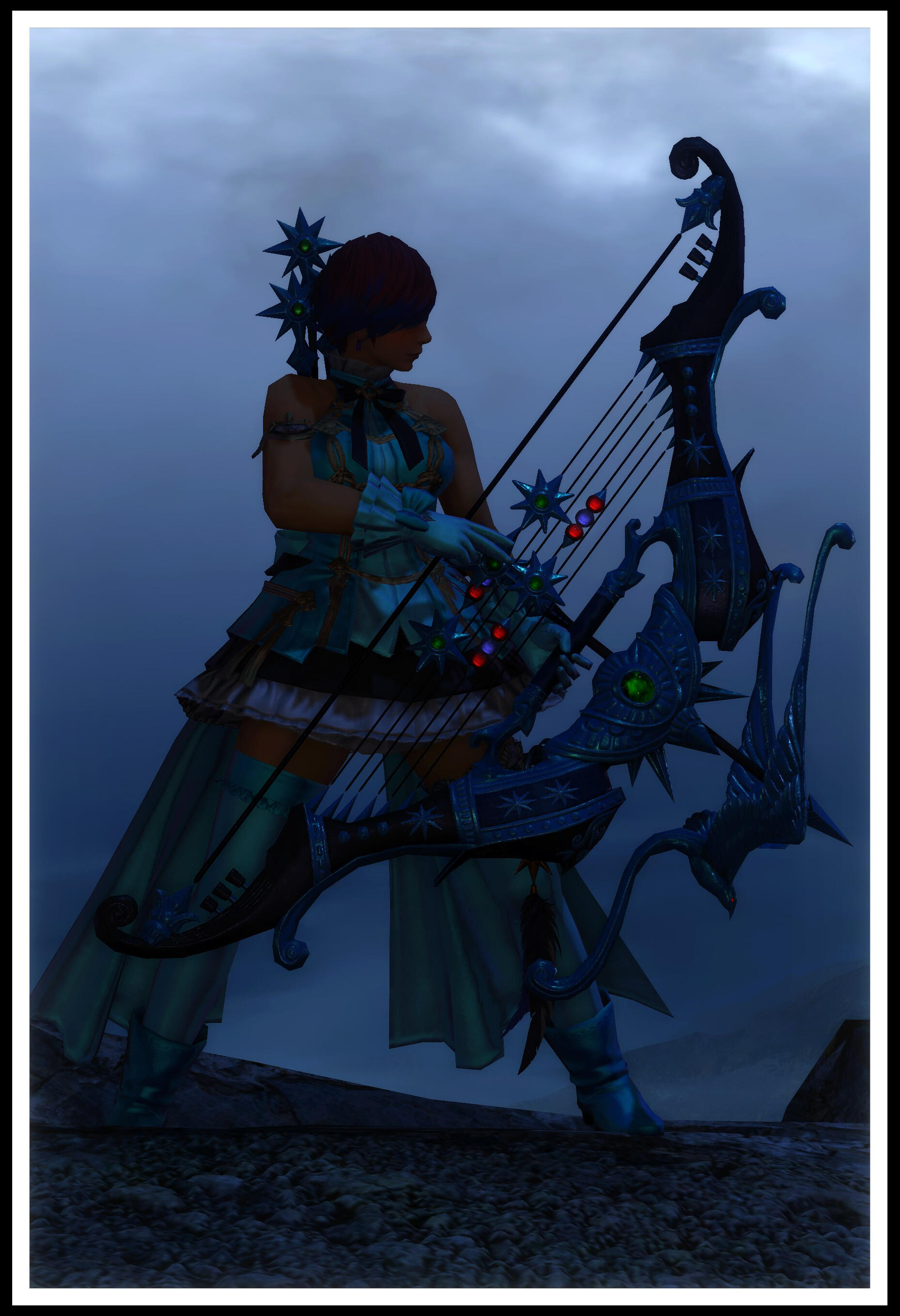 Archery practice to set the spirit in flight